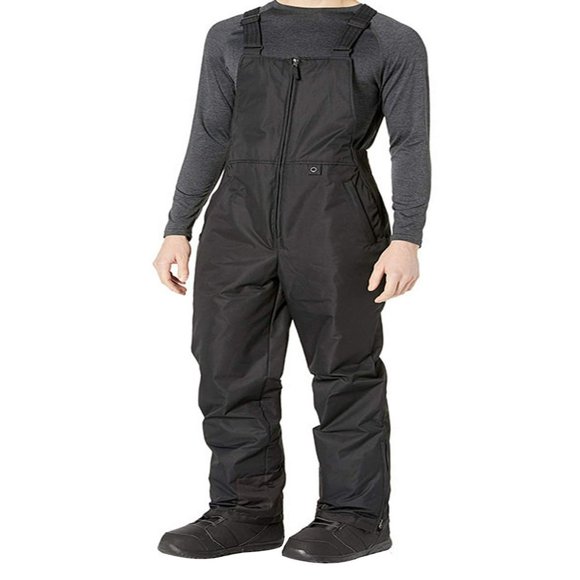 EIGTHTAIL Salopette à Bavette Isolée pour Hommes Imperméable Salopette de Ski Pantalon de Planche à Neige d'Hiver