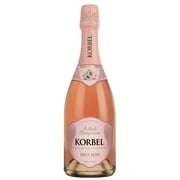 Korbel Brut California Sparkling Rose Wine, 750ml Bottle