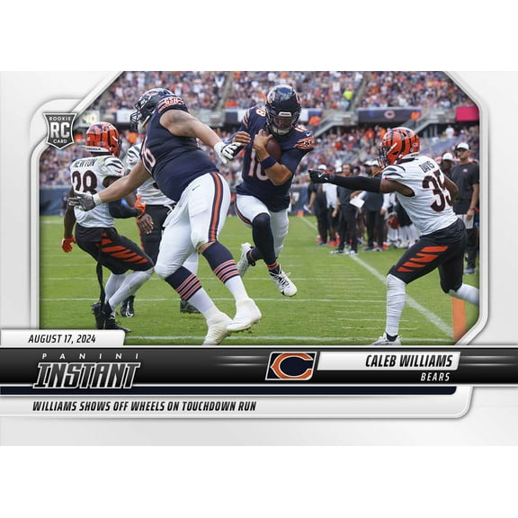 NFL 2024 Instant Preseason Football Caleb Williams #13 (Rookie)