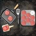 thumbnail image 5 of Outset Silicone Burger Press and Storage Tray With Lid, 8 Burger Capacity, 5 of 8