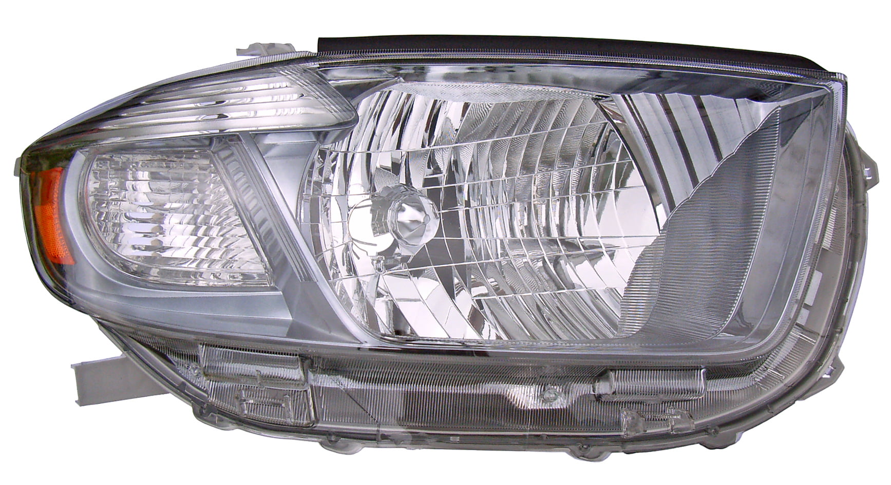 Passenger Side Fits Toyota Highlander 08-10 Headlights Assembly Pair Driver 