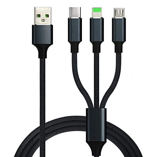 SVEUC 2Pack Multi Charging Cable Multi Charger Cable USB Multi Cable 3 ...