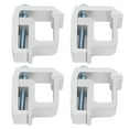 4Pcs Truck Topper Cap Clamps Universal Mounting Clamps Truck Caps