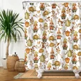 thumbnail image 5 of Tchckioa 47x64 Inch Thanksgiving Shower Curtain for Bathroom Decor,Waterproof Hooks Bath Curtain, 5 of 6
