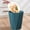 Blue, variant on YIMWNYI Plastic Kitchen Trash Can Bedroom Bathroom Large Lidless Press Ring Garbage Bin, Slim Design, Easy to Clean, Space Saving, Suitable for Office, Bathroom, Bedroom, and More