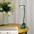 thumbnail image 4 of Clip-on Lamp for Kids, USB Rechargeable LED Reading Lamp with Star Projection, Gooseneck Bedside Lamp (Green), 4 of 5