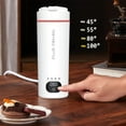 thumbnail image 4 of cuyhtdup Heated Coffee Mug Travel Mug Smart Mug Heated Coffee Mug For Coffee And Tea, 4 of 7