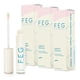 thumbnail image 1 of Sérum potenciador de cejas FEG Natural Growth, paquete de 3 tubos de 3 ml, 1 of 8
