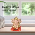 thumbnail image 3 of Estatuas De Ganesh, Juguetes Con Energía Solar Para Coches, Estatuas De Dios Elefante Ganesha Para Salpicadero De Coche, Decoración Del Hogar, Manualidades, Con Vívidos Para, 3 of 7