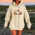 thumbnail image 2 of Enjoytime Hoodies for Women Halloween Ghost Cute Printed Long Sleeve Pullover Tops Fall Winter Casual Loose Crewneck Sweatshirt, 2 of 4
