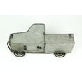 thumbnail image 3 of Zeckos Rustic Distressed Metal Retro Pickup Truck Hanging Birdhouse - Red, 3 of 3