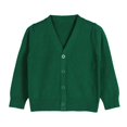 thumbnail image 4 of KANG Fashion Kids Girls Cardigan Long Sleeve Kid Button Sweater Girl Crew Neck Cardigans Sweater Toddler Sweaters, Dark Green 3Y, 4 of 4