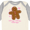 thumbnail image 4 of Inktastic Sugar & Spice Gingerbread Girls Long Sleeve Baby Bodysuit, 4 of 5