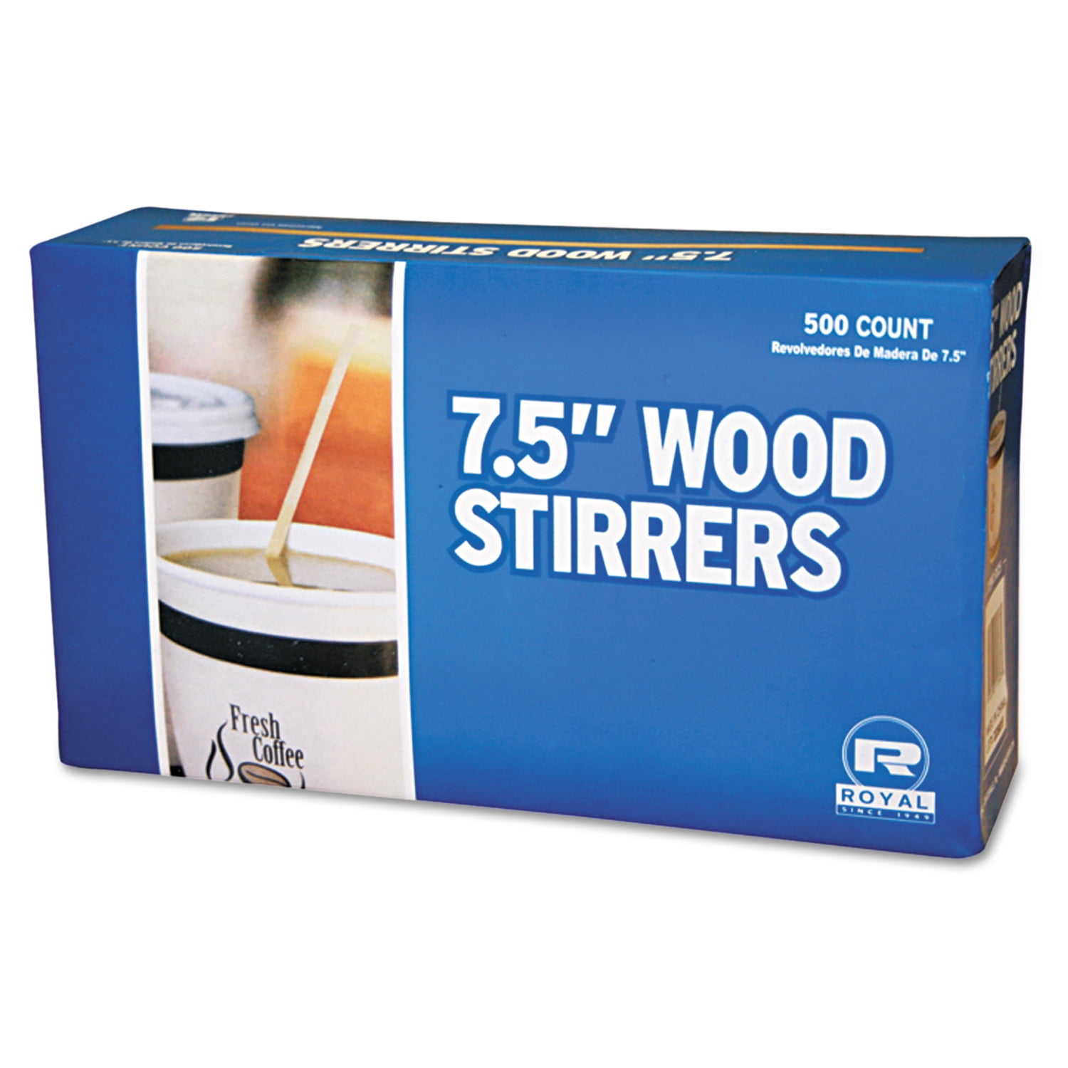100 ct Coffee Stirrer Wood Sticks Disposable 