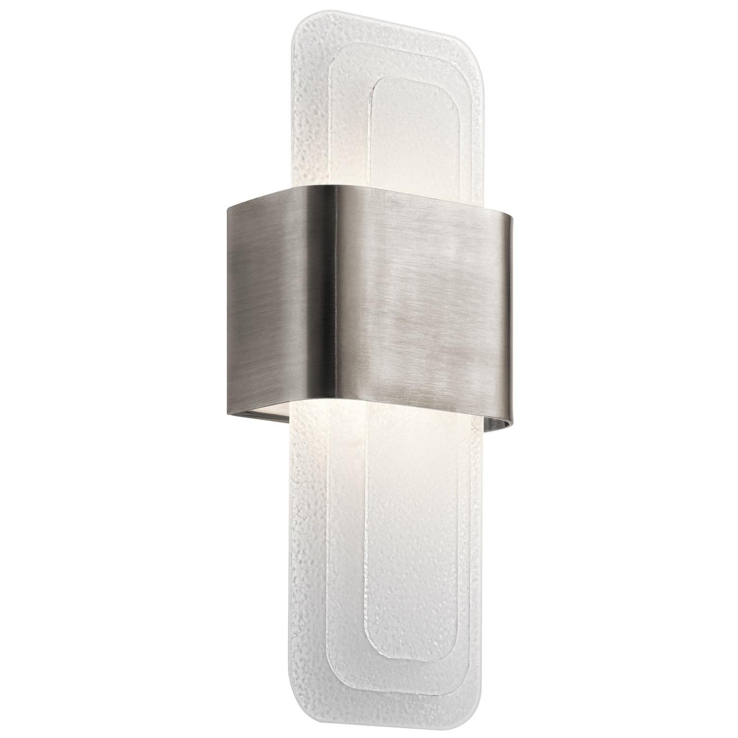 Minka Lavery 5500-L Gold 13"H Integrated Led Wall Sconce With Glass Shade 
