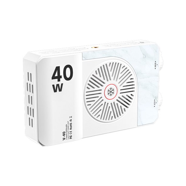 Cámara LED 40W 4400mAh Recargable RGB Video Light Fotographing