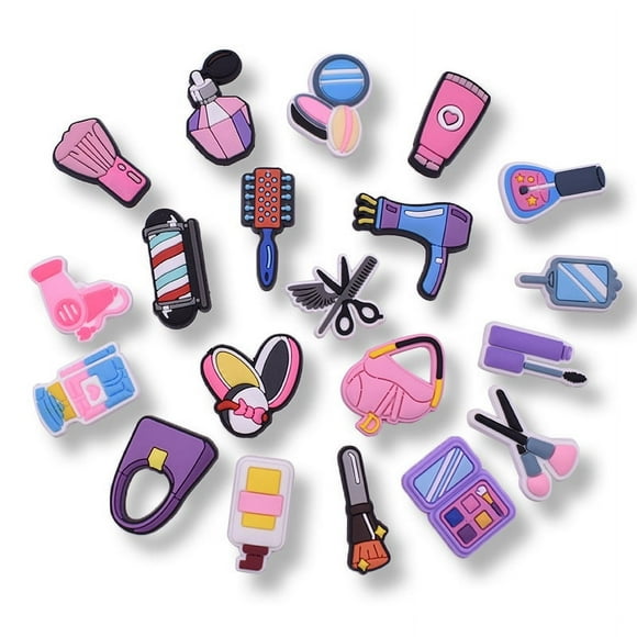 22 pcs Shoe Charms, Crocs Pins, Crocs Charms Crocs Accessories for Girls Boys, Shoe Charms Accessories Crocs Decoration Bracelet Party Decorations Birthday Gifts