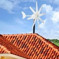 thumbnail image 4 of Compact 24V Home Wind Turbine Kit | IP66 Waterproof w/ Controller for RV, Boat, Street Light Power, 4 of 9