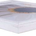 thumbnail image 2 of Craig Frames Wiltshire 236, Simple White Hardwood Picture Frame with Single White Mat - Displays a 13 x 19 Inch Print with the Mat or 17 x 22 Inch without the Mat, 2 of 3