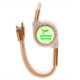 thumbnail image 1 of Protección de las especies amenazadas Cable de carga telescópico múltiples USB tres en uno, 1 of 3