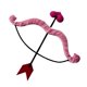 thumbnail image 1 of Conjunto de arco y flecha unisex con diseño de minicupidos, accesorio para disfraz de Halloween, día de San Valentín y cosplay., 1 of 8