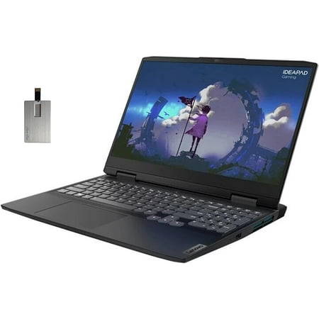 Lenovo IdeaPad Gaming 3i 15.6" FHD 120Hz Laptop, 12th Gen Intel Core i7-12700H, 64GB RAM, 4TB PCIe SSD, Backlit Keyboard, NVIDIA GeForce RTX 3050Ti, Win 11 Pro, with Hotface 32GB USB Card