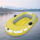 thumbnail image 5 of Bote inflable de remos para una persona, de PVC, amarillo, para pesca, buceo a la deriva, 5 of 14
