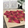 thumbnail image 3 of Ahgly Company Machine Washable Indoor Rectangle Transitional Crimson Red Area Rugs, 6' x 9', 3 of 7