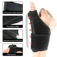 thumbnail image 2 of Carpal Tunnel Wrist Brace Adjustable Thumb Brace Wrist Support with Splints for Arthritis Tendonitis Sprain Injuries, 2 of 8