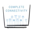 thumbnail image 6 of Used Dell Latitude 7390 Notebook, 13.3" FHD Touch Display, Intel Core i5-8350U Upto 3.6GHz, 16GB RAM, 256GB SSD, DisplayPort via USB-C, HDMI, Qualcomm LTE WWAN, Wi-Fi, Bluetooth, Windows 10 Pro, 6 of 8