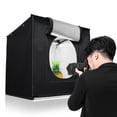 thumbnail image 1 of SalonMore kshioe 40 cm 16 "x 16" Bureau Photo Studio Réglable Pliant Portable, 1 of 7