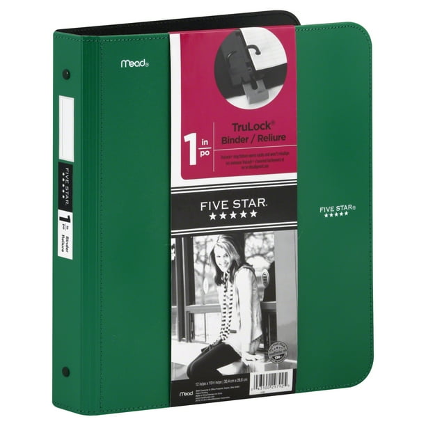 Mead Binder 5 Star 1" Trulock (3Pack)