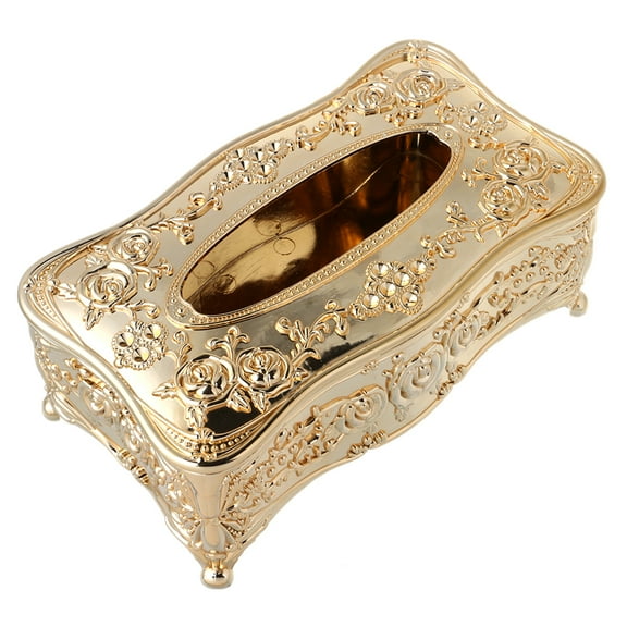 Yammee Luxury European Style Acrylic Tissue Box KTV Handkerchief Toilet Paper Holder