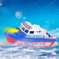 thumbnail image 2 of VATENIC Pool Warship Toy Boat Bath Toys - Children’s Toy Boat，Warship Cruise Toy in Bath tub, Gift for Kids Pool Toy (1 Pc), 2 of 6