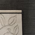 thumbnail image 5 of SAFAVIEH Courtyard Chole Bordered Indoor/Outdoor Area Rug, Black/Beige, 6'7" x 6'7" Round, 5 of 10