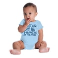 thumbnail image 4 of 9 Months On The Inside Tally Marks Romper Boys or Girls Infant Baby Brisco Brands 6M, 4 of 6