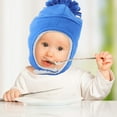 thumbnail image 3 of BRIGHTFUFU 1 Set Ear Flap Caps for Infant Cotton Dark Weather Protection, 3 of 8