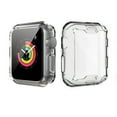 thumbnail image 2 of Sleektime Case for Apple Watch Series 6 5 4 SE 44mm, Tempered Glass Screen Protector, High Definition Scratch Resistant Soft Cover for Apple Watch Accessories, Clear, 2 of 6