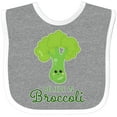 thumbnail image 3 of Inktastic Believe in Broccoli Boys or Girls Baby Bib, 3 of 4