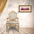thumbnail image 3 of Krahmer, Frank 14x7 Gold Ornate Wood Framed with Double Matting Museum Art Print Titled - Mittens in Monument Valley, Arizona, 3 of 4