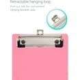 thumbnail image 4 of Mini Clipboards 5 Pack Portable Plastic 4.7x7.3 Inch Receipts Orders Warehouse Office, 4 of 8