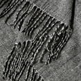thumbnail image 4 of Black Soft Knit Throw Blanket | Black Knitted Farmhouse Decorative Lightweight Blanket Throw for Couch, Bed and Sofa, 50" W x 60" L, 4 of 6