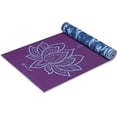 thumbnail image 1 of Yoga Mat - Premium 6mm Print Reversible Extra Thick Non Slip Exercise & Fitness Mat for All Types of Yoga, Pilates & Floor Workouts (68" x 24" x 6mm Thick), 1 of 5