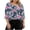 Z23_Multicolor, variant on Summer Fashion Oversize Shirts for Womens V-neck Solid Color Five Minute Sleeves Oversized T-shirt Top