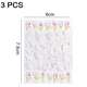 thumbnail image 2 of Bienvenido pegatina de uñas 5d exquisitos suministros de uñas en relieve decoración de uñas autoadhesiva diseño de tallado de flores uñas acrílicas, 2 of 5