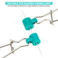 thumbnail image 6 of Deago 50/100 PCS Fishing Line Sinker Slides Duo Lock Snaps High Strength Stainless Steel Sinker Slider Swivel Snap Kit Fishing Tackle, 6 of 9