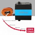 thumbnail image 2 of Amdohai 25KG Digital Servo High Torque 360° Metal Gear Servo for Remote Control Car Robot, 2 of 8