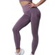 thumbnail image 1 of Qarigey Mallas pantalones de Yoga para mujer, mallas de cintura alta sin costuras, transpirables, para gimnasio, ropa de realce, pantalones de Yoga para Pijama Vino tinto S, 1 of 1