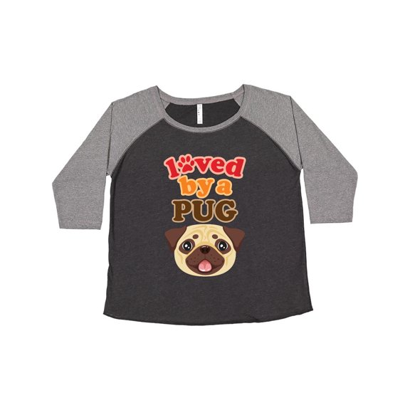 Inktastic Pug Dog Gifts Women's Plus Size T-Shirt