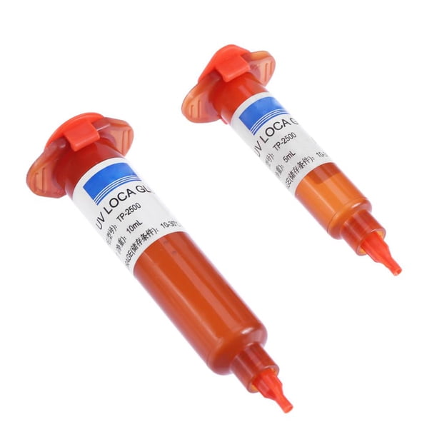 TP-2500 Loca Liquid Optical Clear Adhesive UV Glue for Repair Glass(10ml) Sywqhk Para estrenar
